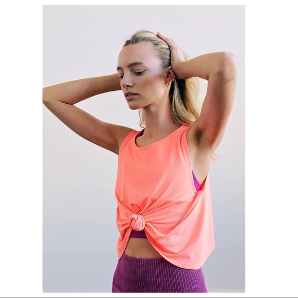 FREE PEOPLE BOHO TANK TOP SLEEVELESS TEE A2C - Picture 6 of 11